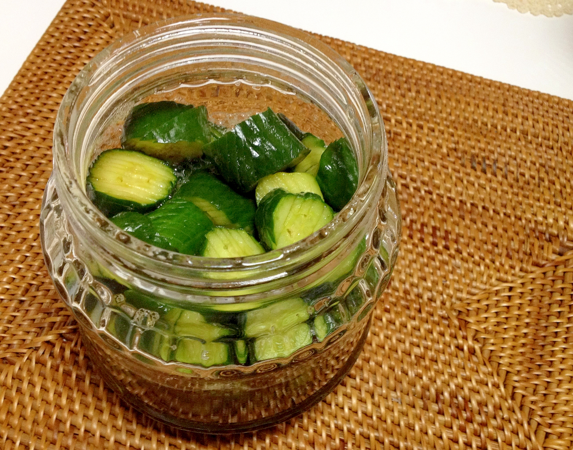 きゅうりのめんつゆ漬け レシピ 作り方 By りちゅ0903 楽天レシピ