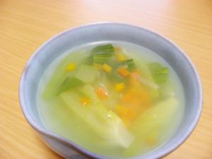 彩りキレイな、簡単♪中華スープ