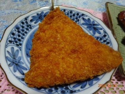 チーズ風味のあじフライ✧˖°