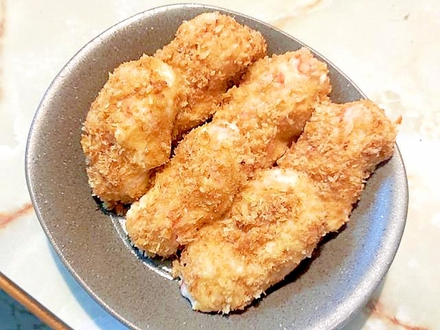 揚げない!オーブンで作るかにクリーム風コロッケ♪