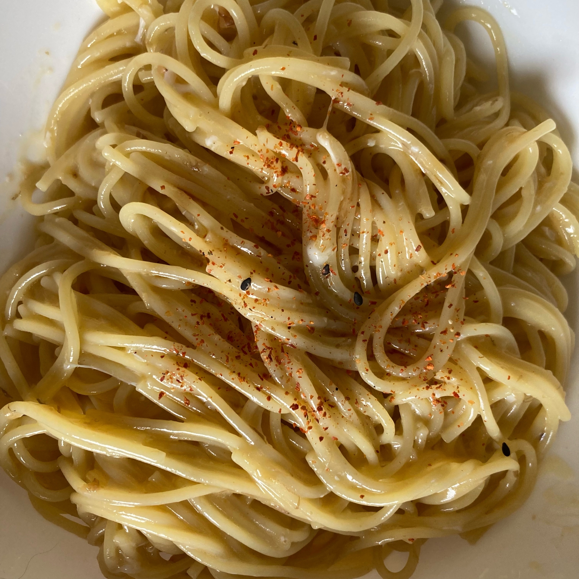卵だけパスタ