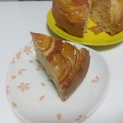 炊飯器で簡単すぎる♪りんごケーキ★