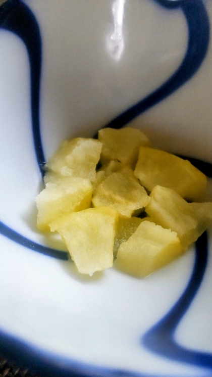 レンジで簡単‎♪レモン味りんご煮