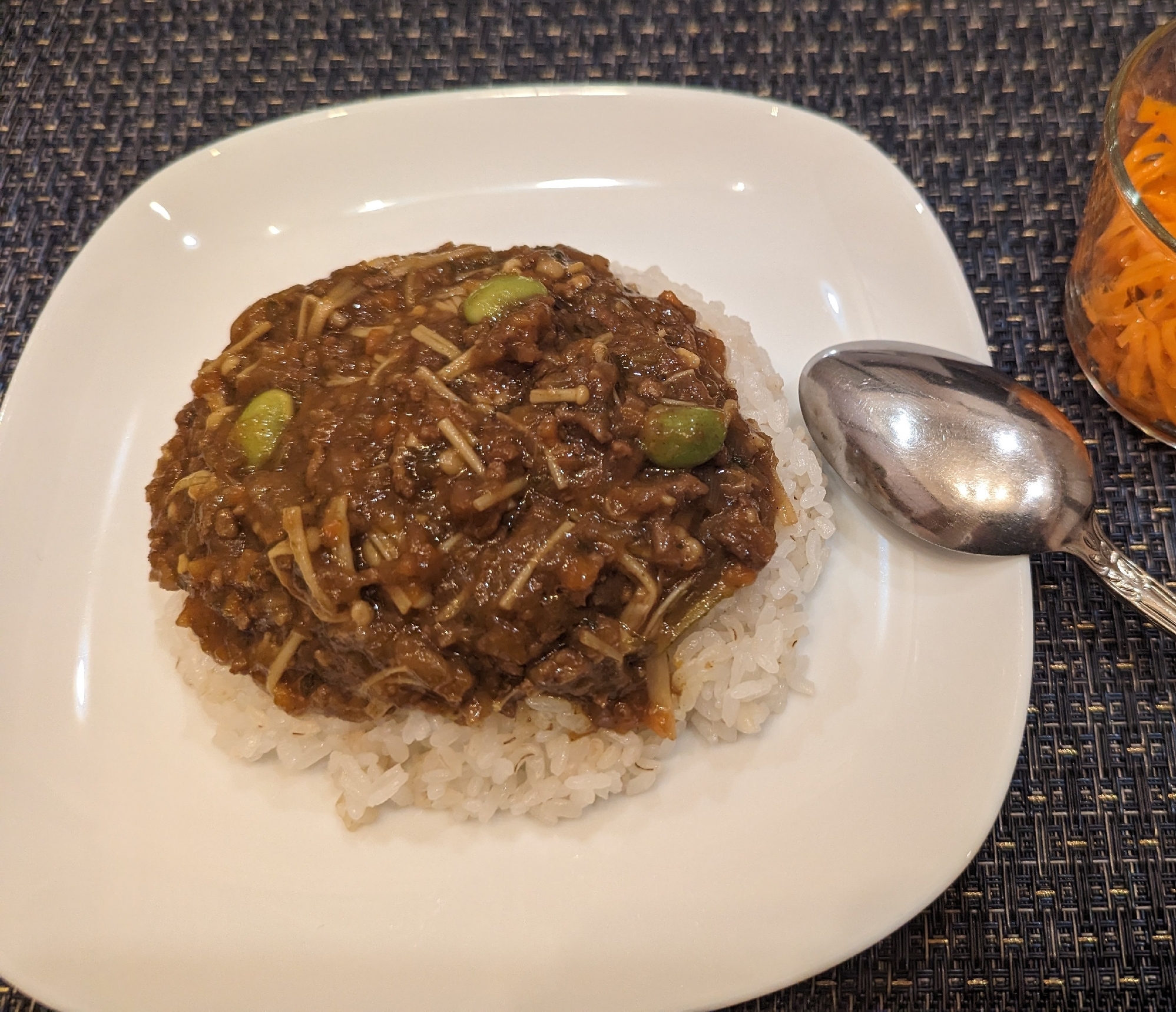 野菜たっぷり！キーマカレー！