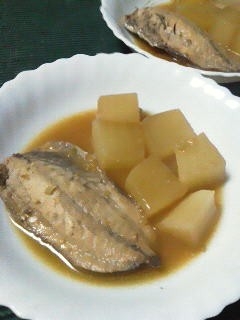 あじと大根の煮物 圧力鍋 レシピ 作り方 By 名前はまだない 楽天レシピ