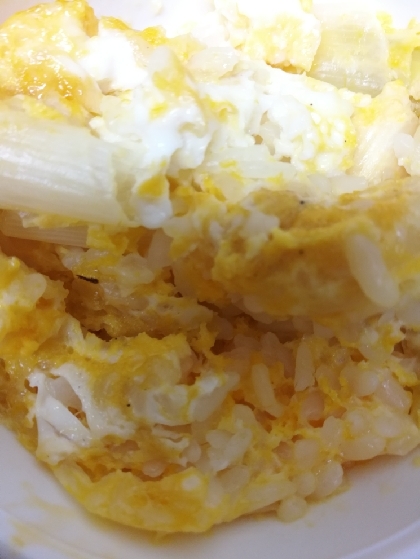 離乳食後期★シンプルなネギと卵のベビー炒飯