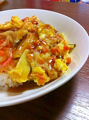 具沢山!おいしい天津飯