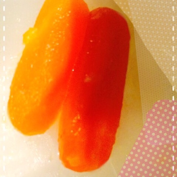 レンジでにんじんグラッセ レシピ 作り方 By りんごマシーン 楽天レシピ レンジでにんじんグラッセ レシピ 作り方 By りんごマシーン 楽天レシピ