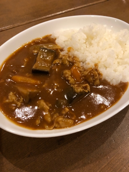 ナスカレー、美味しかったです^ - ^
ありがとうございました☆