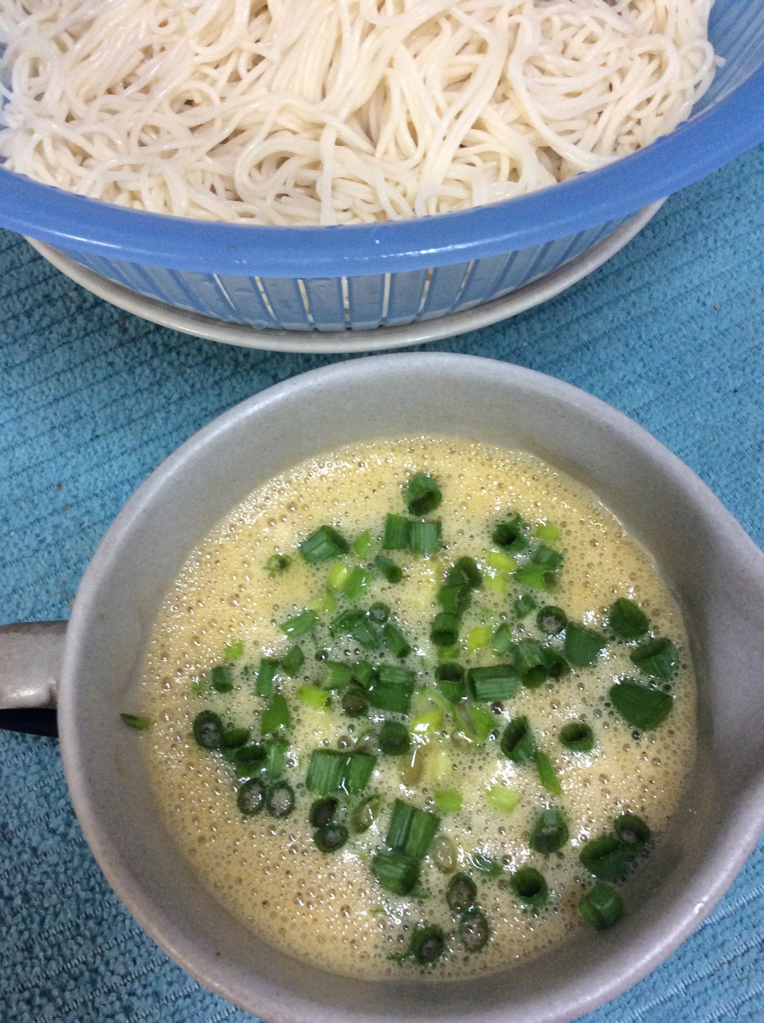 納豆&卵入り♪麺類のつけつゆ