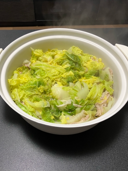 【失敗なしっ！】白菜と豚肉のミルフィーユ鍋♪
