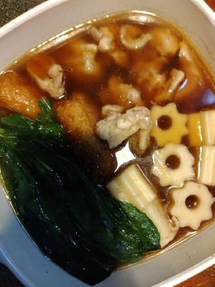 プレおでん♪大根と揚げちくわ煮