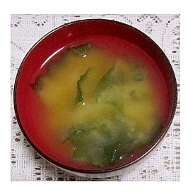 生わかめの味噌汁（液体みそ）