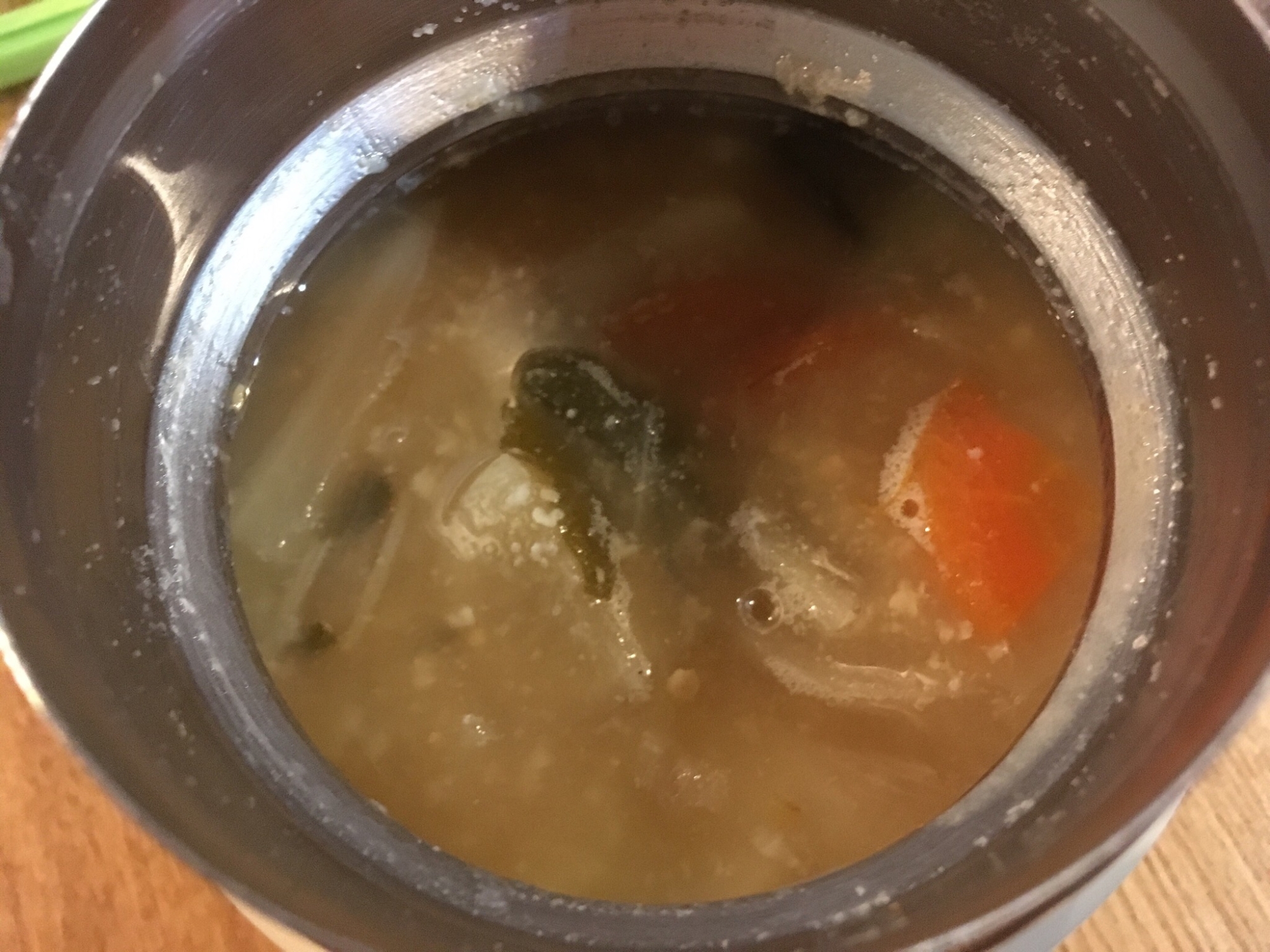 冬菜と大根とにんじんと里芋の粕汁