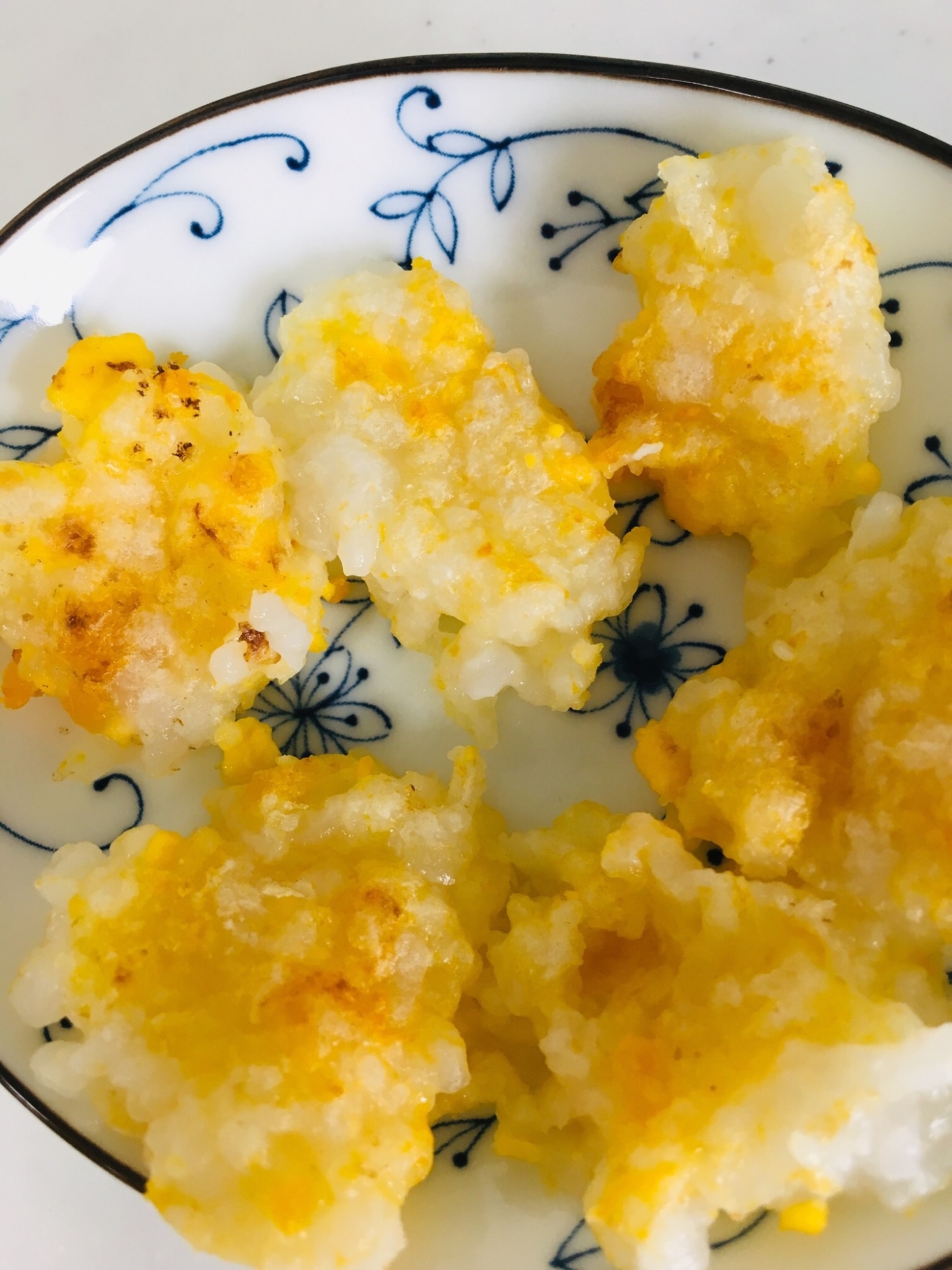 離乳食手づかみ かぼちゃと卵の焼きおにぎり レシピ 作り方 By Mamimumai 楽天レシピ