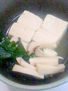 高野豆腐とエリンギ煮