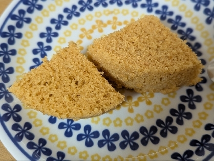 ＨＭとレンジで簡単♪きな粉蒸しパン