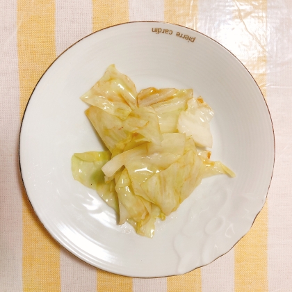 キャベツの中華炒め