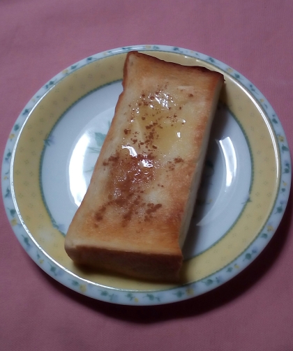 はちみつ♪メイプルシロップ♪の～バタートースト♡♡