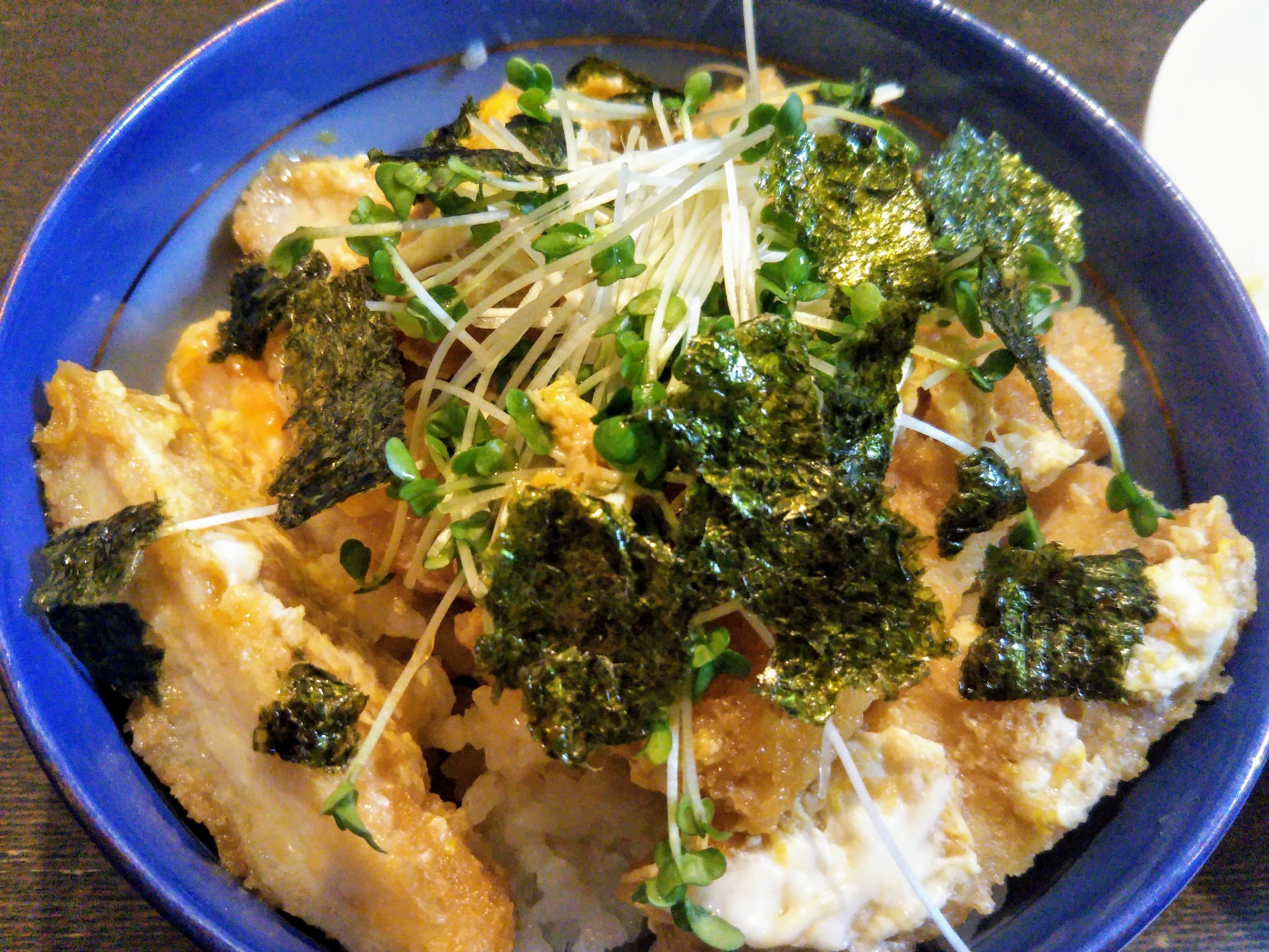 手抜き、節約、時短チキンカツ丼