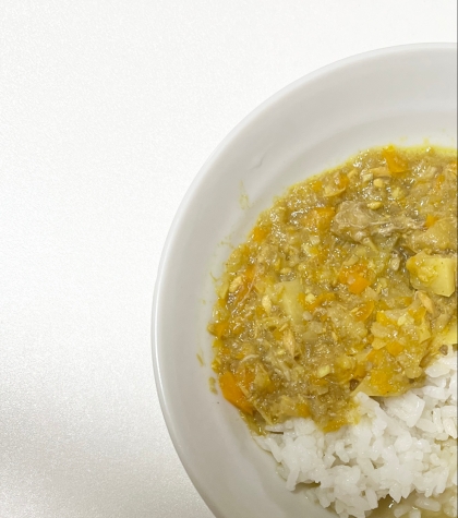 栗&フーチバーご飯deカレー