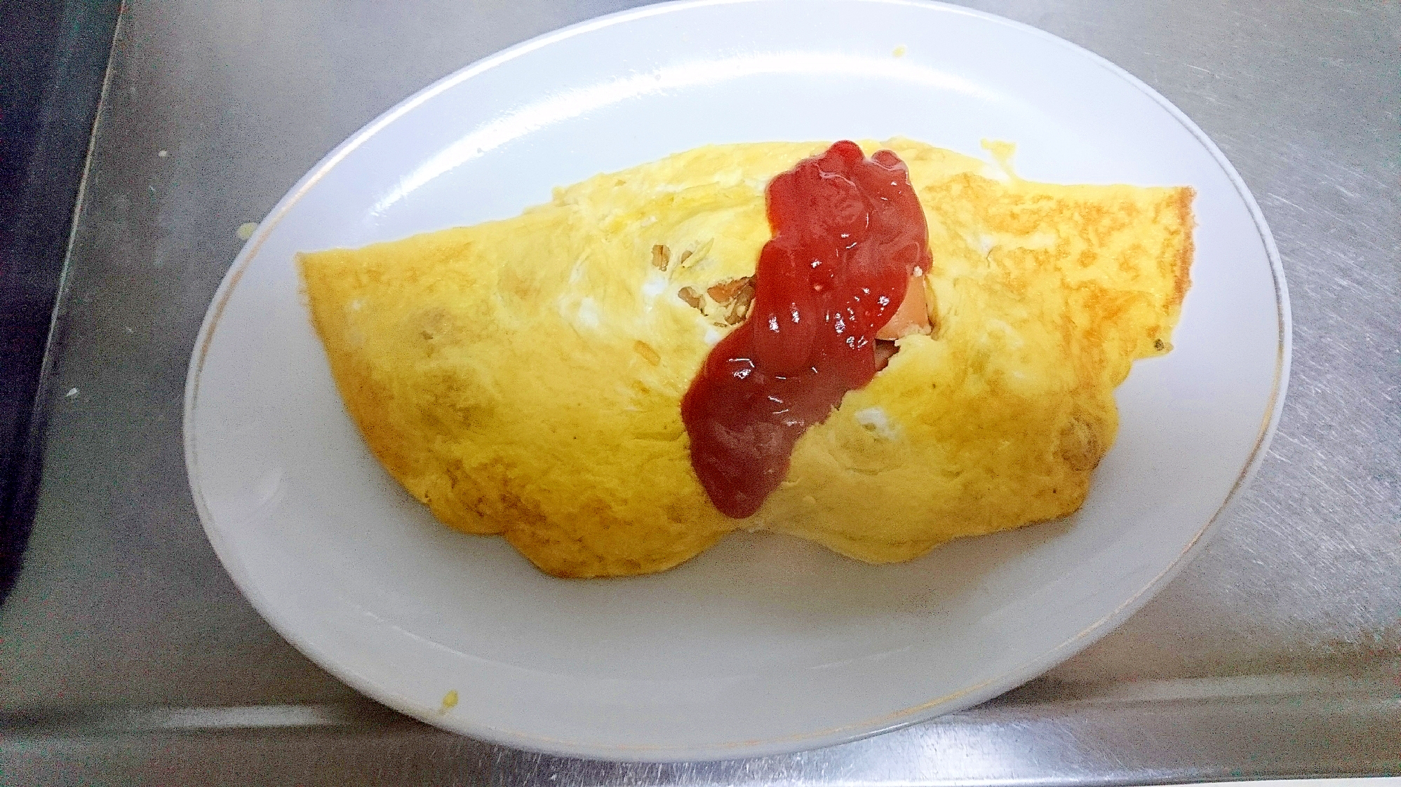 オムレツ 玉ねぎ ウインナー入り レシピ 作り方 By Hirohyt102 楽天レシピ