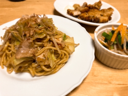 冷めても美味しい！屋台風やきそば