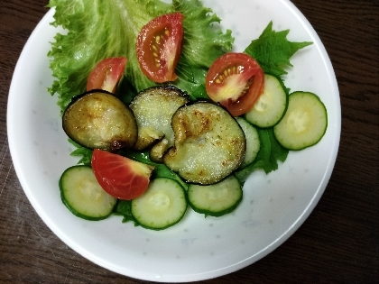 こんにちは。ちょうどあるもので、なす焼きサラダ美味しくできました。レシピ有難うございました。