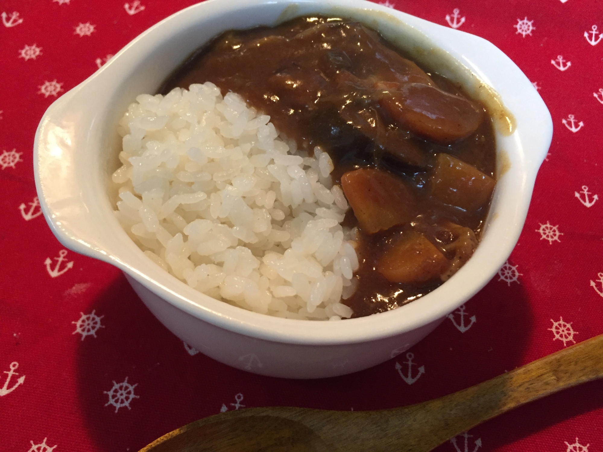 シャキとろ！れんこんとなすの和風カレー