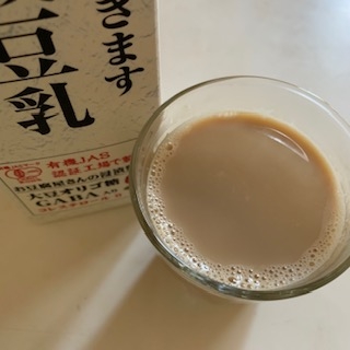 カフェラテ♡豆乳