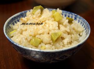 めんつゆで作る★さつまいもご飯