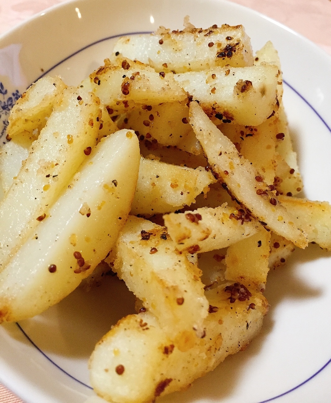 おつまみに最高◎ポテトのマスタード和え