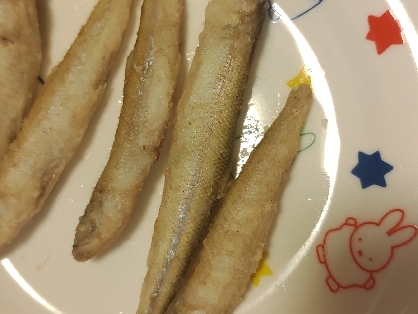 冷凍わかさぎの唐揚げ