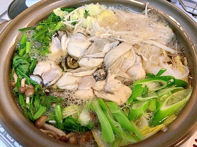 具沢山 これが我が家の牡蠣鍋 レシピ 作り方 By えだ豆カシューナッツ 楽天レシピ 具沢山 これが我が家の牡蠣鍋 レシピ 作り方 By えだ豆カシューナッツ 楽天レシピ