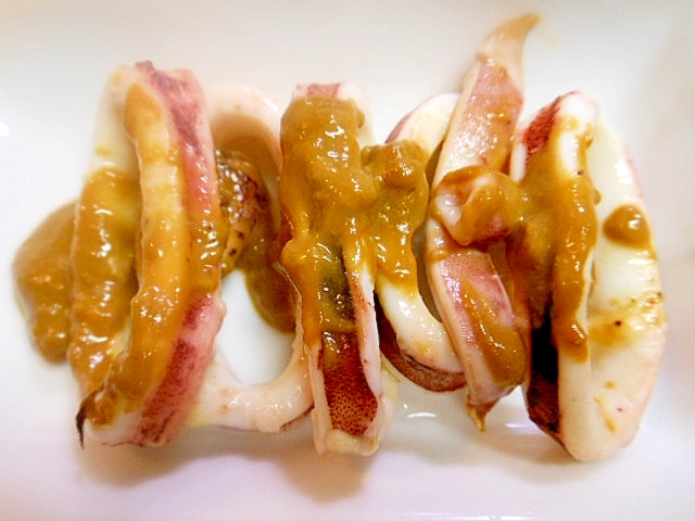 旬のイカで イカとゴロ 内臓 のマヨホイル焼き レシピ 作り方 By アルプスの乙女 楽天レシピ