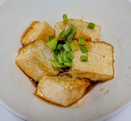 簡単すぎ？フライパン一つの揚げ出し豆腐