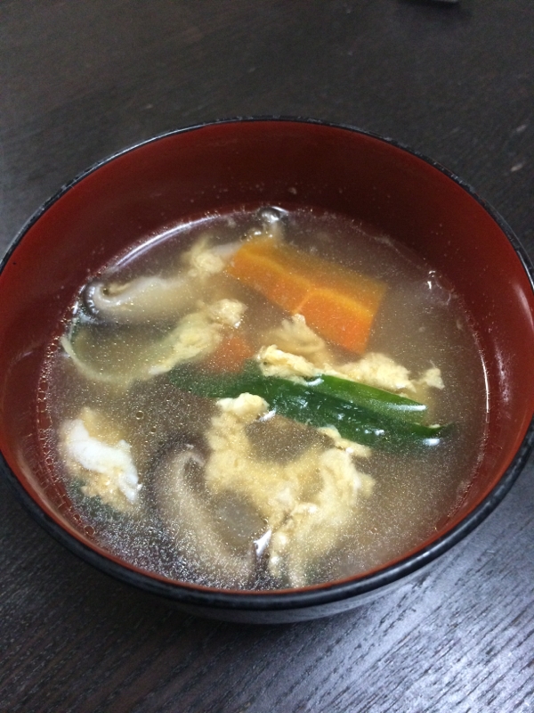 野菜たっぷり☆中華スープ
