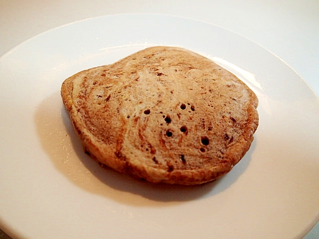 HMで　チョコと珈琲とシナモンのパンケーキ