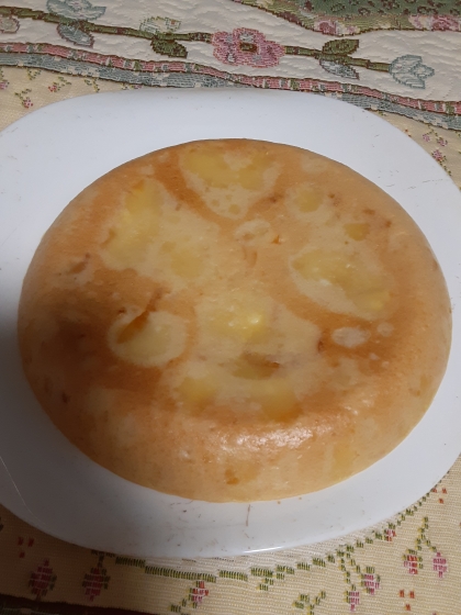 炊飯器で作る米粉のスポンジケーキ