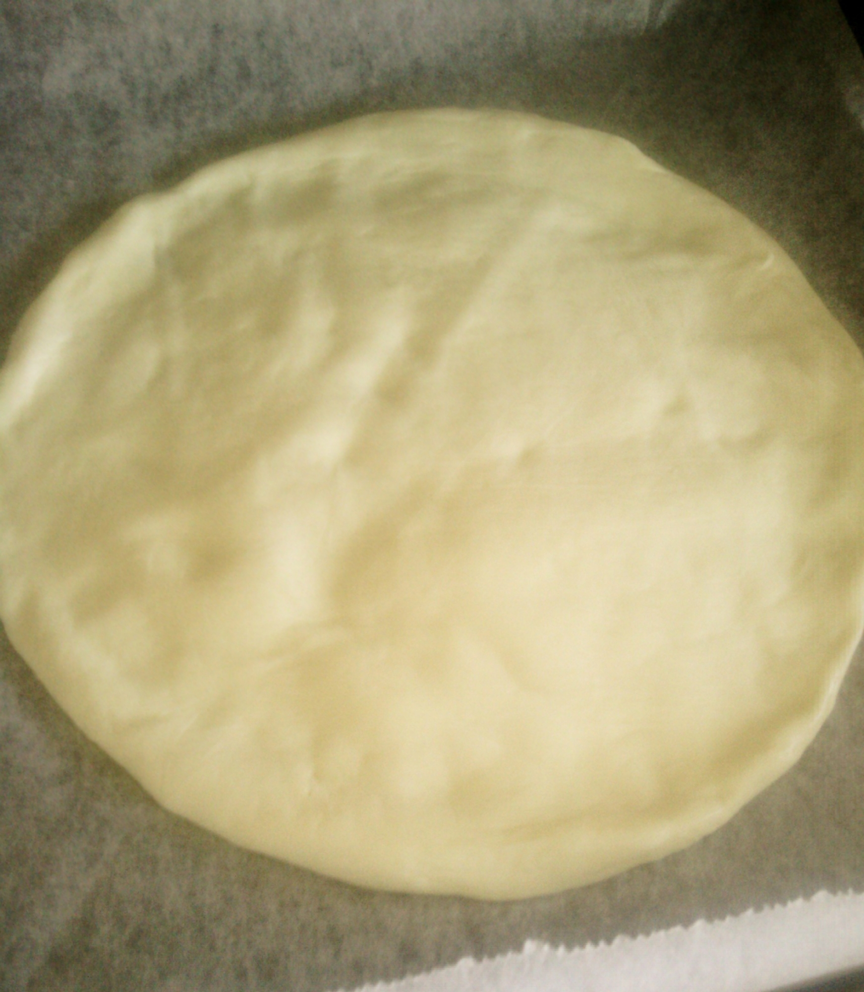 発酵なし　袋で生地作り　天ぷら粉でピザクラスト