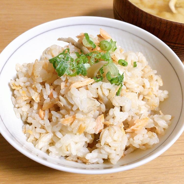 鮭の激うま炊き込みご飯★*。