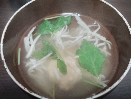 切り干し大根、とうふ、油揚げ、のお味噌汁