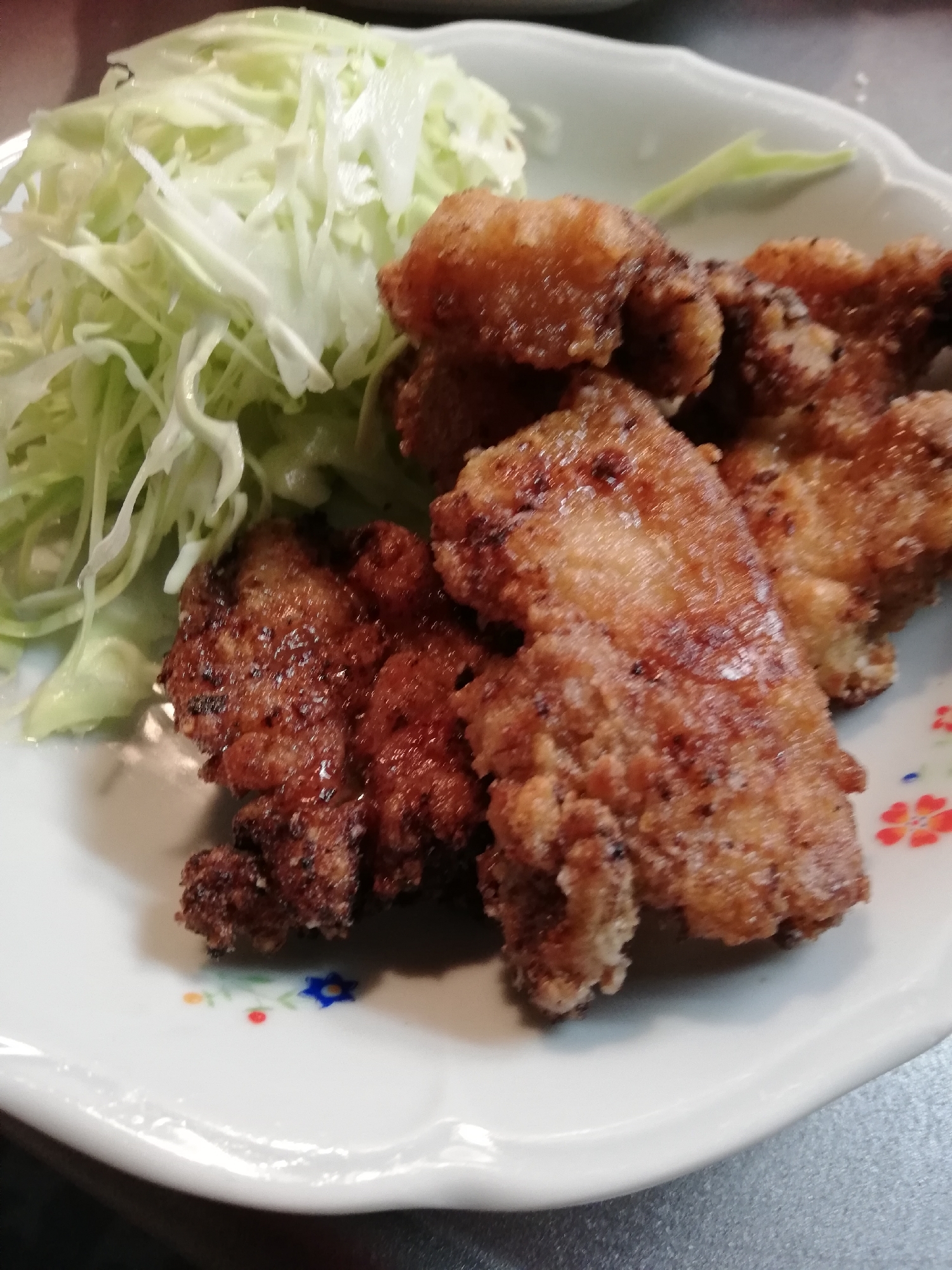 唐揚げ　醤油麹でちょーまったり猪の肉です