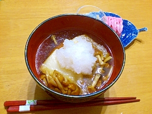 揚げ餅の雑煮