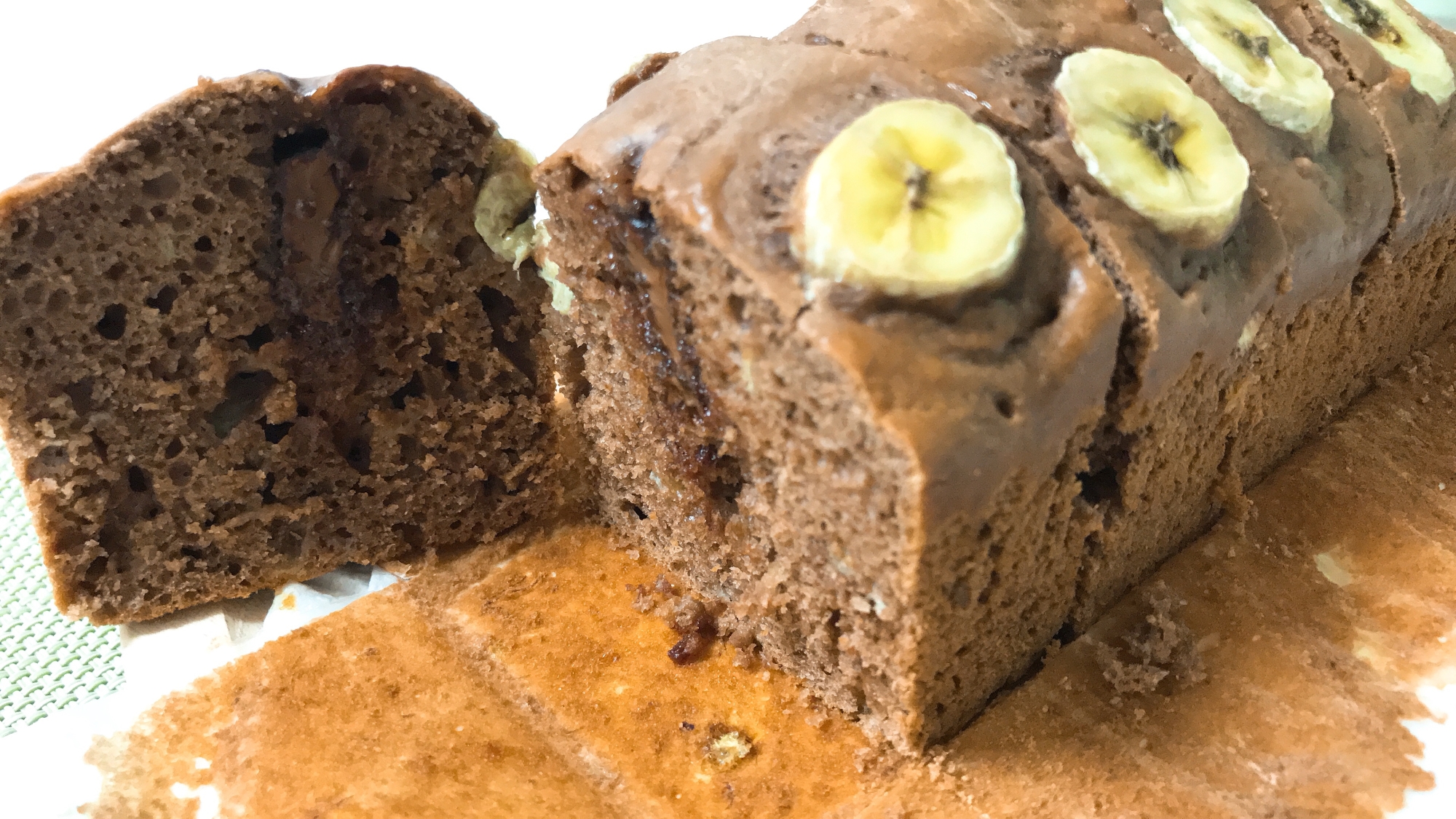 バナナたっぷり チョコバナナパウンドケーキ レシピ 作り方 By サラリーマンたくぽん 楽天レシピ