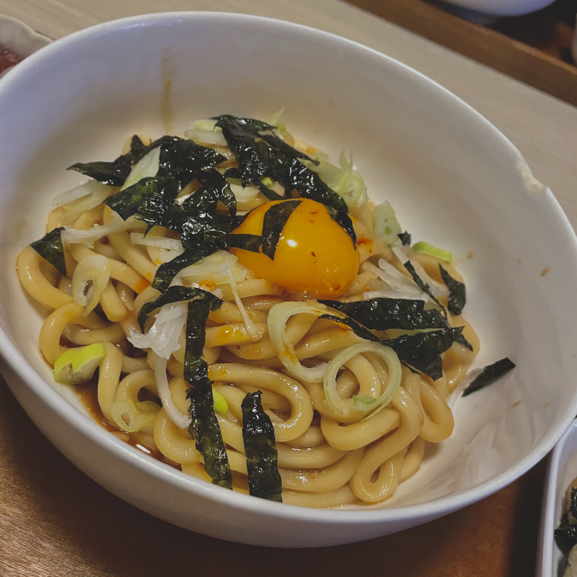 油そば風うどん