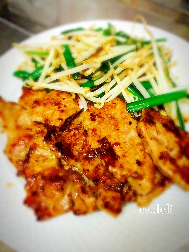 ♡塩麹で豚肉を柔らかく♡豚肩ロースのポン酢柚子胡椒