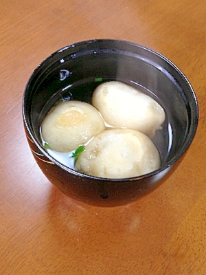 もち麩のお吸い物