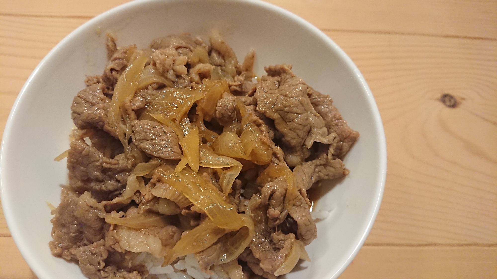 簡単！でも美味しい！牛丼☆