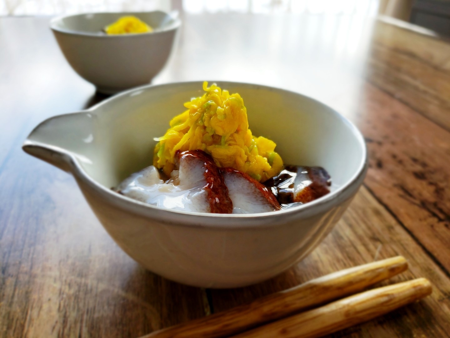 【独居自炊】ナマコと菊の酢の物